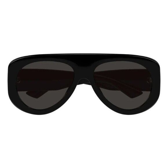 NEW BOTTEGA VENETA BV1362S 001 UNISEX BLACK SUNGLASSES main image 5